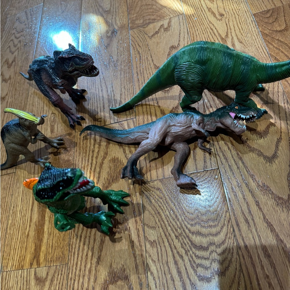 Dinosaurs toy collection